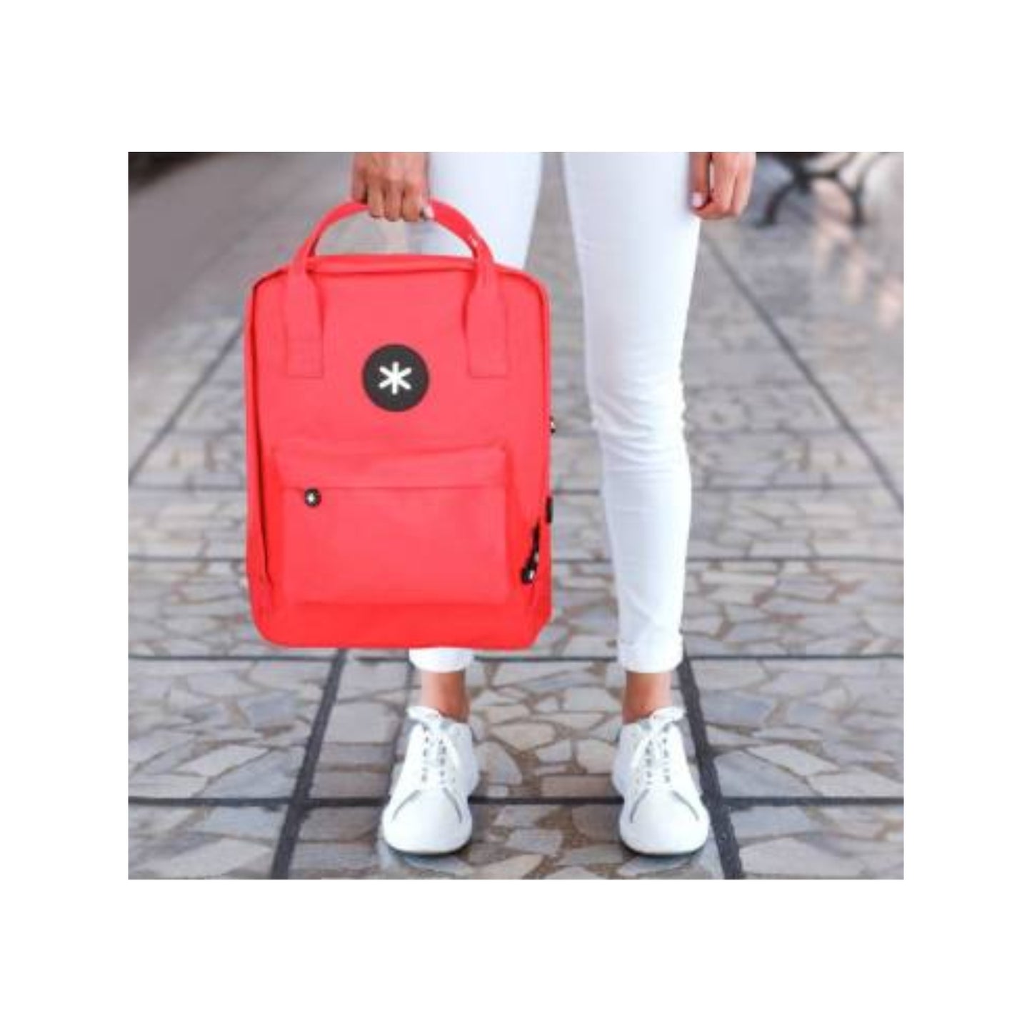 Mochila/cartera grande Antartik, varios colores, para portátiles y material escolar