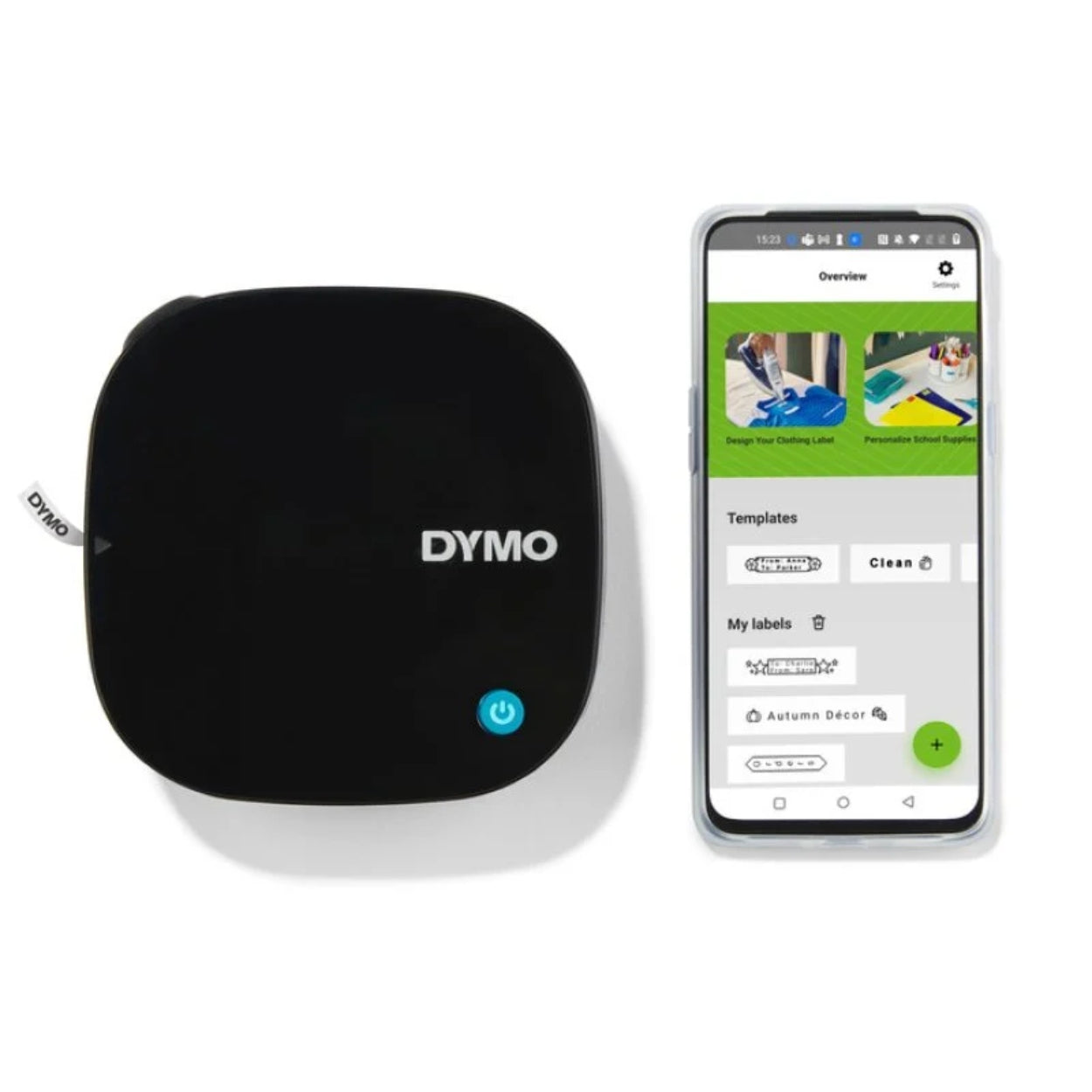DYMO LetraTag® 200B Bluetooth®Impresora de etiquetas - Rotuladora, iOS y Android, Con cinta papel