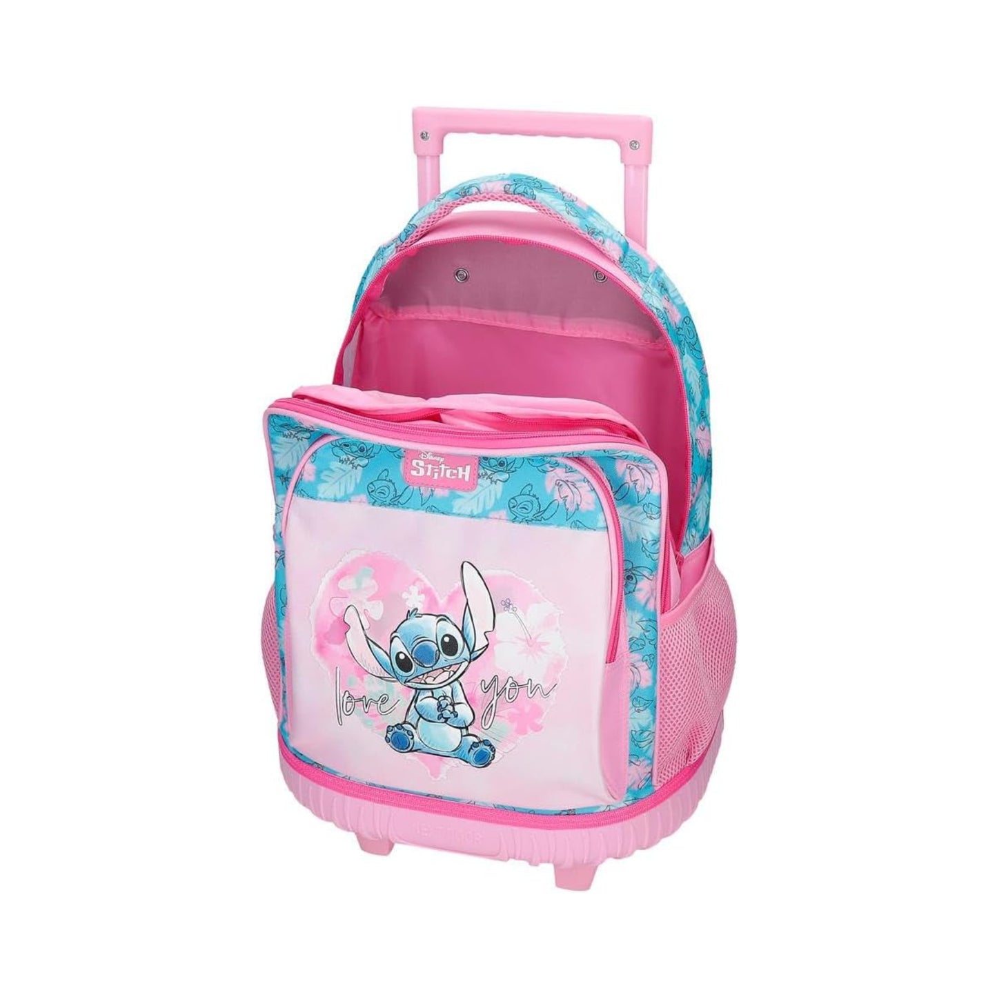 Mochila carro escolar 'Heart Stitch', producto oficial de Disney | JOUMMABAGS