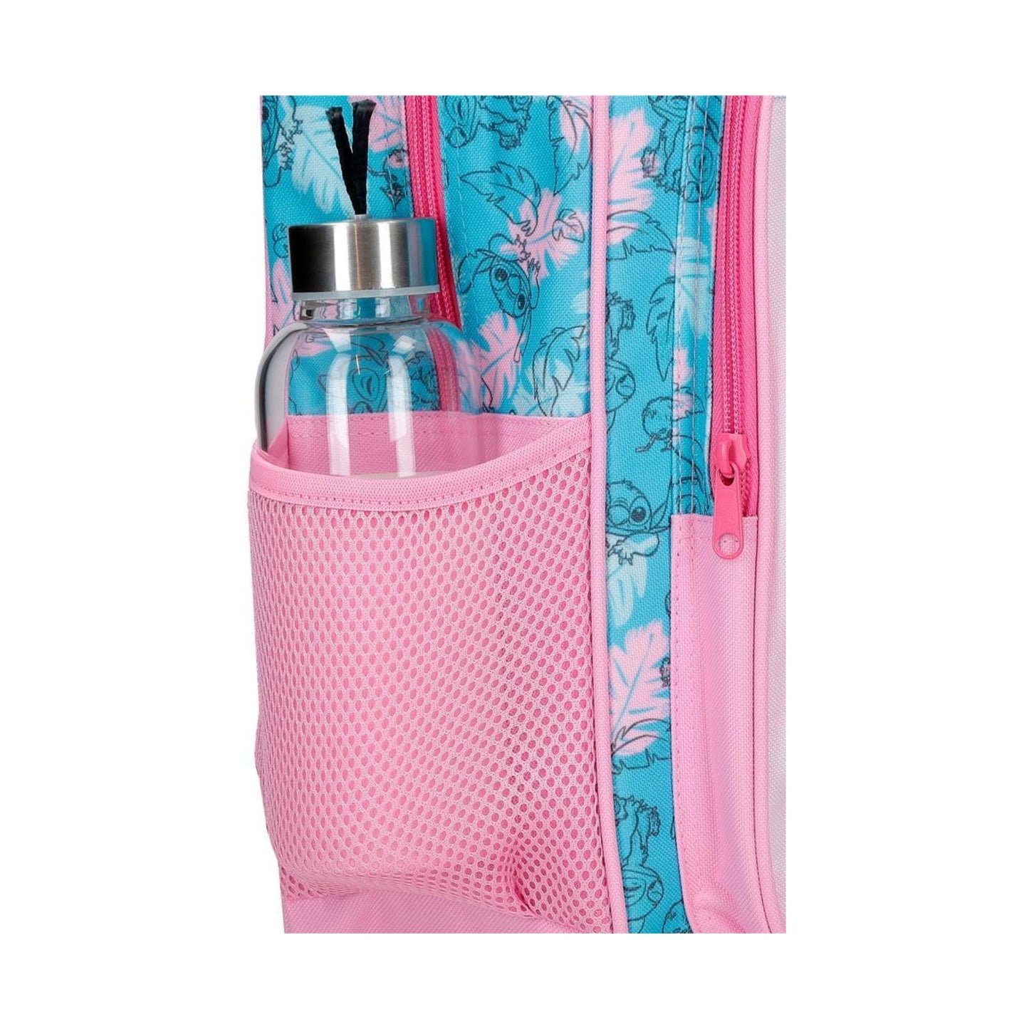 Mochila carro escolar 'Heart Stitch', producto oficial de Disney | JOUMMABAGS