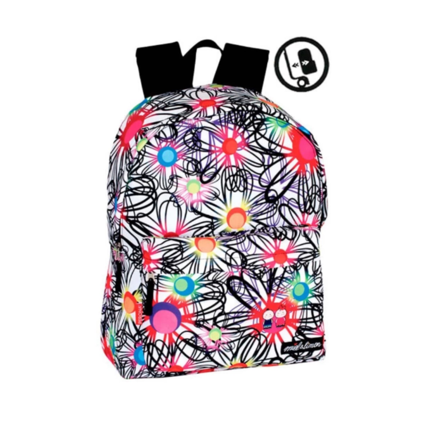Mochila Miel&Limon 'Blossom' de Perona, 43 cm | Ref: 54007