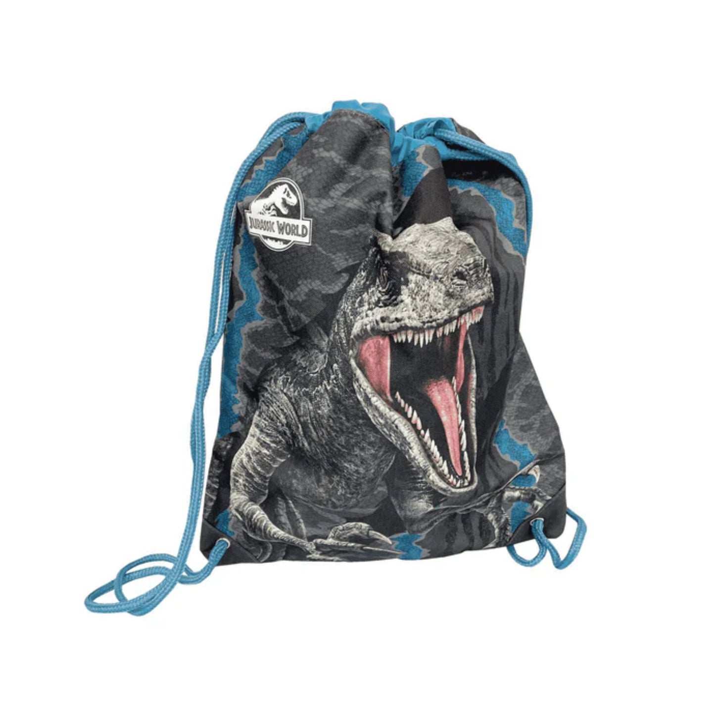 Mochila saco escolar Jurassic World | CYP BRANDS - Mochila de saco, producto oficial, 44x34 cm, ergonómica y ligera // Ref: TPCYP0C73JW