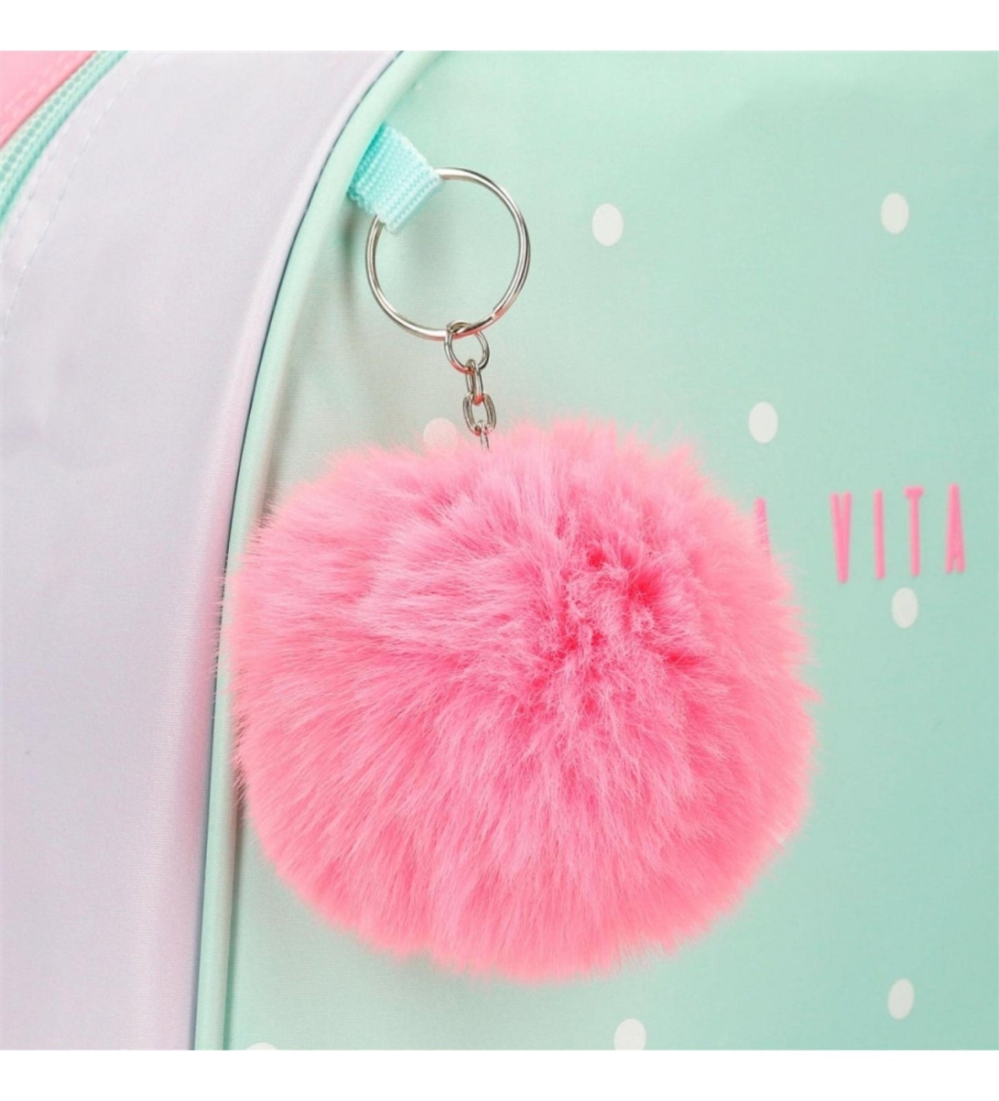 Mochila Movom 'La vita è bella', 42 cm | SAFTA - Mochila escolar grande, adaptable a carro, tonos pastel // 37524D1