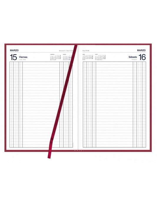 Dietario 2025 | MYRGA - Formato cuartilla