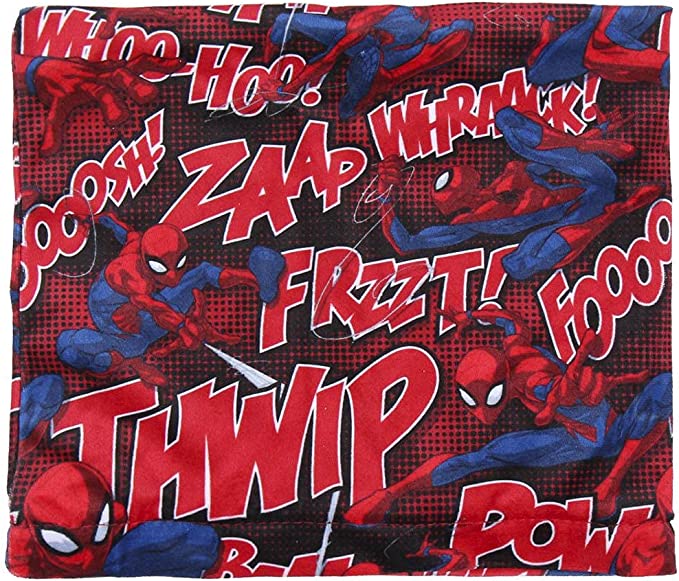 Cerdá Conjunto Braga Cuello Spiderman Marvel, Guantes Y Gorro Niños, Multicolor, Talla Única