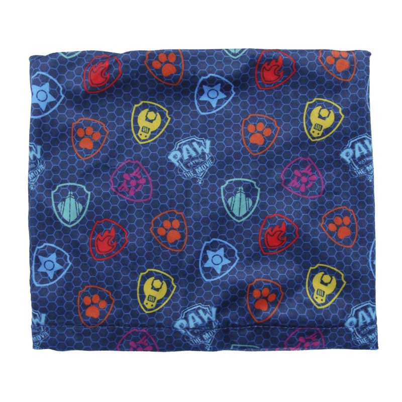 Conjunto 3 piezas Patrulla Canina, Gorro guantes y bufanda cuello con caja de regalo