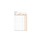 Talonario Camarero, Mod. 160.094L, copia simple | PRAXT'ON - Pack de 10 talonarios, microperforados, tamaño de bolsillo