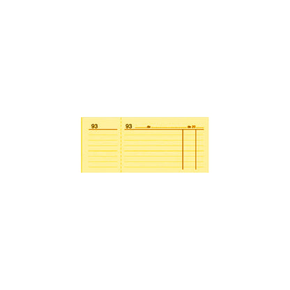 Talonario Caja numerado rayado mod. 24.003, 100 hojas | PRAXT'ON - Pack de 20 unidades, caja, numerado y rayado, del 1 al 100 // Varios colores disponibles