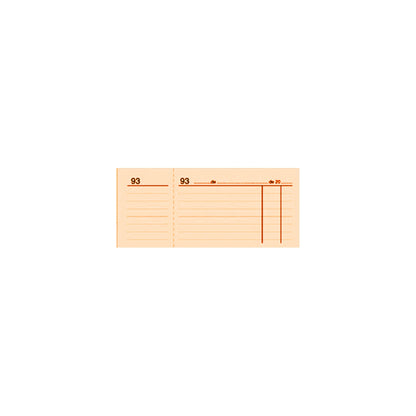 Talonario Caja numerado rayado mod. 24.003, 100 hojas | PRAXT'ON - Pack de 20 unidades, caja, numerado y rayado, del 1 al 100 // Varios colores disponibles