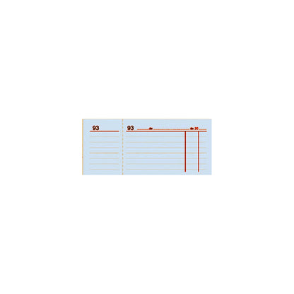 Talonario Caja numerado rayado mod. 24.003, 100 hojas | PRAXT'ON - Pack de 20 unidades, caja, numerado y rayado, del 1 al 100 // Varios colores disponibles