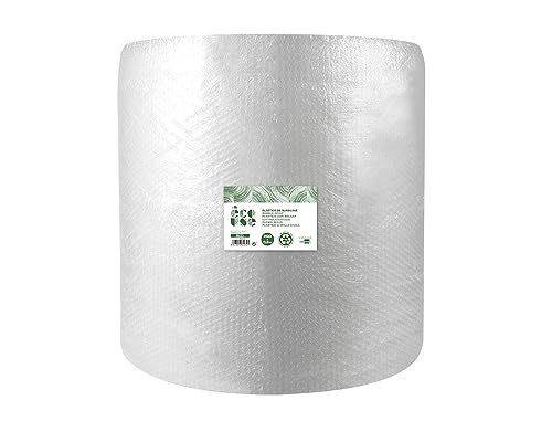 Liderpapel, Plástico de Burburja, Ecouse, Para Proteger Objetos, Para Transporte, Almacenaje, 30% Material Reciclado, 1x50 metros.