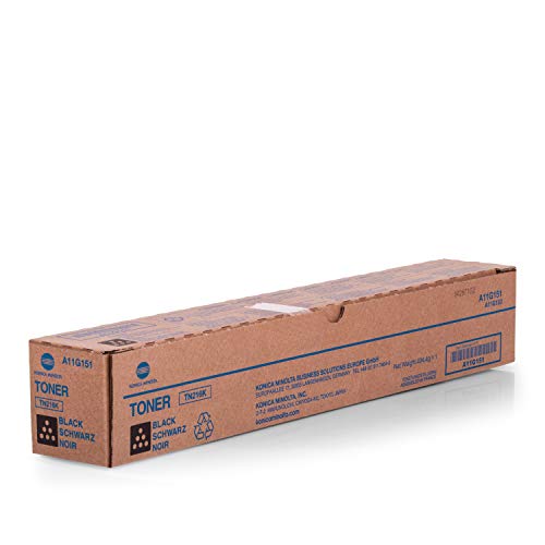 Konica Minolta Bizhub TN216K - Cartucho de tóner, color negro