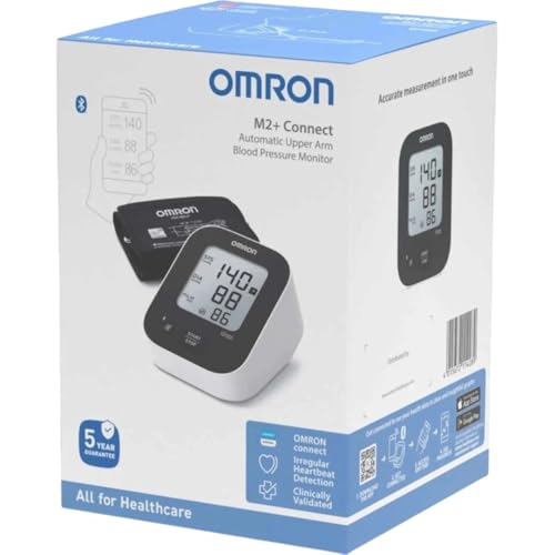 OMRON M2+ Connect - Monitor automático de presión arterial para brazo superior