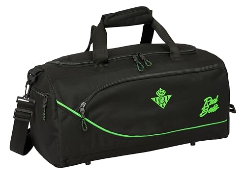 REAL BETIS BALOMPIÉ - Bolsa de Deporte, Mochila, Ideal para Niños de Diferentes Edades, Cómoda y Versátil, Calidad y Resistencia, 50x25x25 cm
