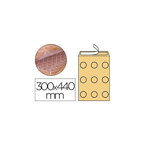 Q-Connect Sobre Burbujas Crema J/6 300 X 440 Mm Caja De 50 Un
