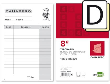 Liderpapel 12429 - Talonario
