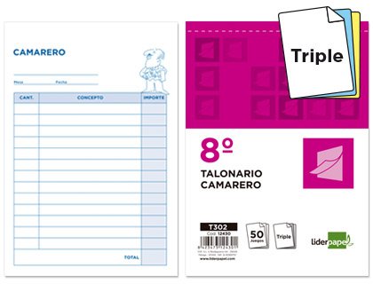 Liderpapel 12430 - Talonario
