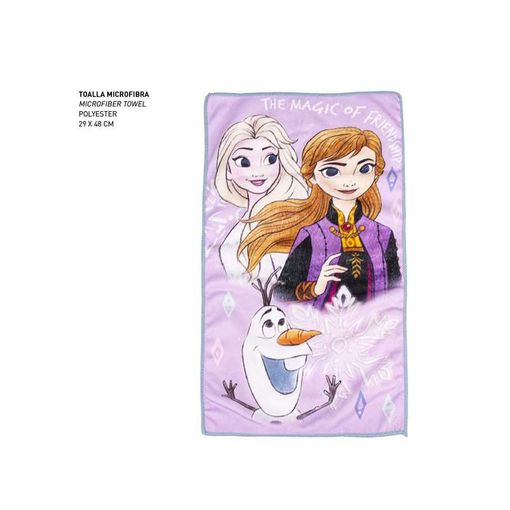 Cerdá Set de aseo infantil de viaje / excursiones Frozen 'The Magic of Friendship', neceser sin PVC, cierre de cremallera con complementos con diseño de los personajes - 3 piezas