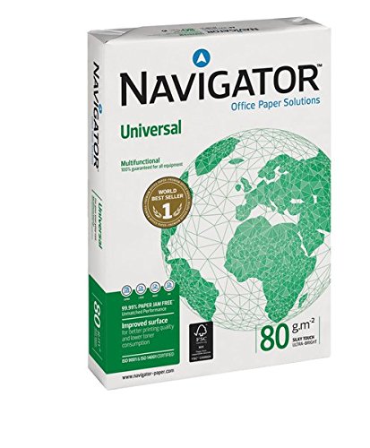 Papel para copiar NAVIGATOR Universal, A4, 80 g/m², color blanco 169 CIE, color blanco