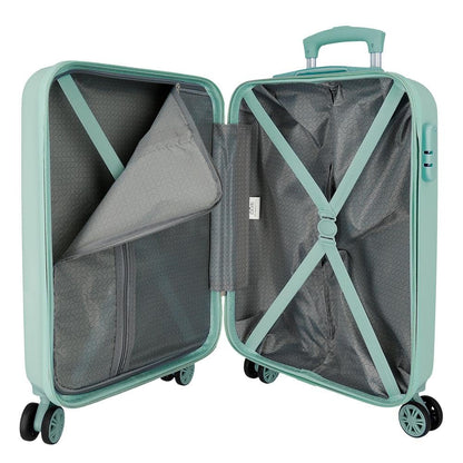 Joumma Disney Nature Is Magical - Frozen II Maleta de Cabina Azul 38x55x20 cms Rígido 2 kgs Cierre de combinación Lateral ABS 2 kgs 35L Equipaje de Mano