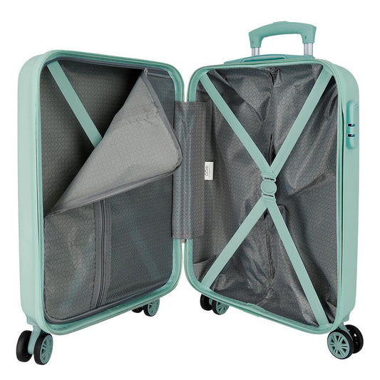 Joumma Disney Nature Is Magical - Frozen II Maleta de Cabina Azul 38x55x20 cms Rígido 2 kgs Cierre de combinación Lateral ABS 2 kgs 35L Equipaje de Mano