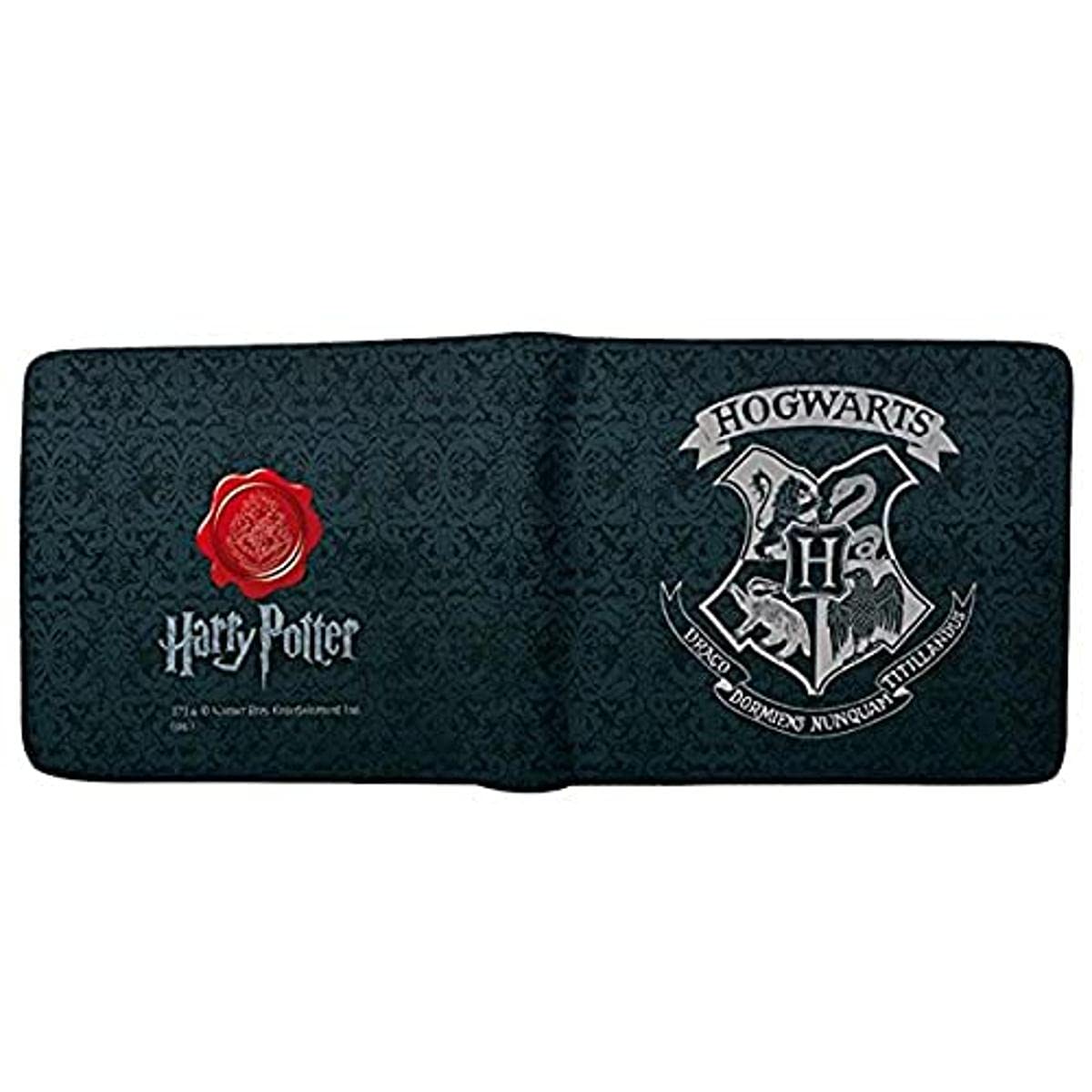 Cartera de Escudo de Hogwarts de Harry Potter ABYBAG179. Negro