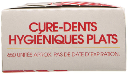 Betik 000010038, Palillo Dental, 65×1,3 mm, Pack de 650 Unidades Aprox.