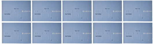 Loan T45 - Talonario, 10 unidades