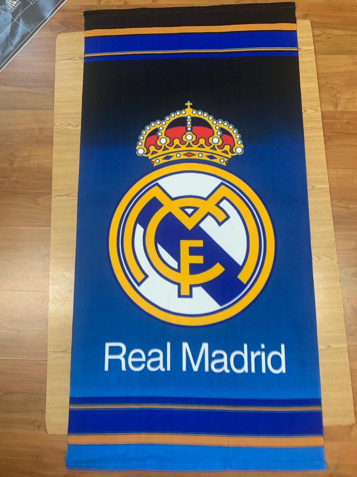 ASDITEX Toalla DE Playa Real Madrid - 070x140 cm., Azul