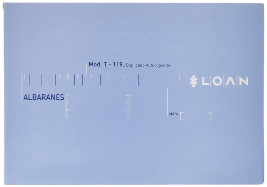 Loan T119 - Talonario, 10 unidades