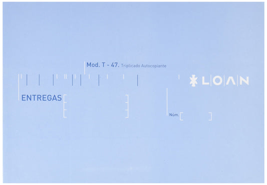 Loan T47 - Talonario