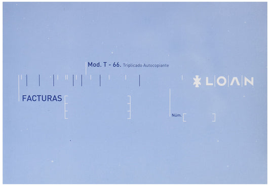 Loan T66 - Talonario, 5 unidades