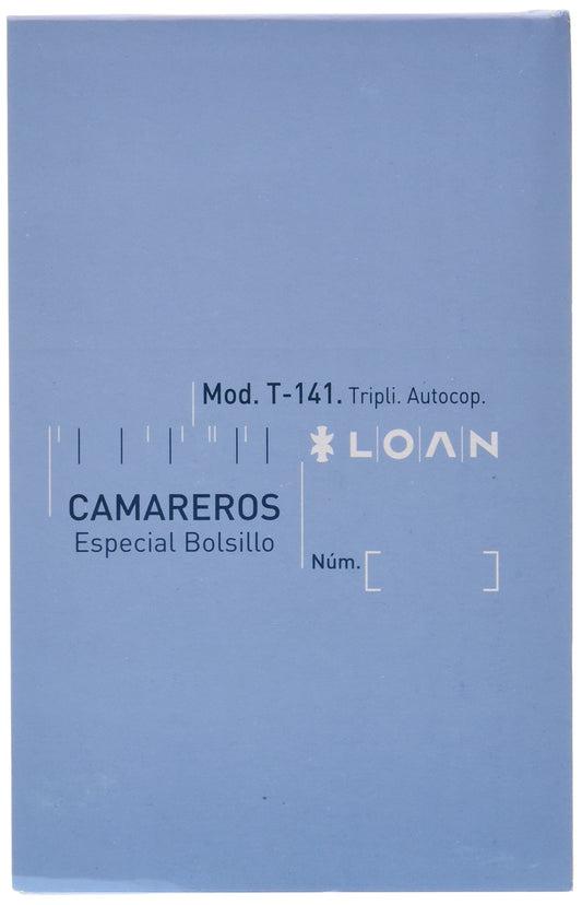 Loan T141 - Talonario, 5 unidades