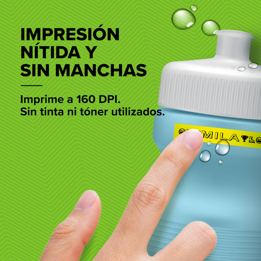DYMO LT etiquetas auténticas para ropa | Negro sobre blanco | 12 mm x 2m | Hierro en las etiquetas de tela para las etiquetadoras LetraTag | autoadhesivo