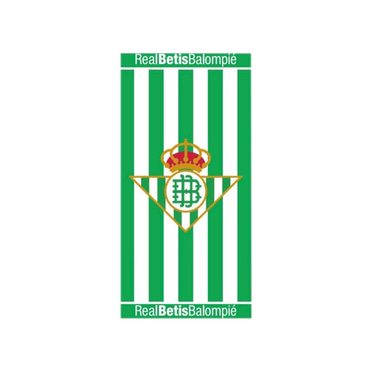 Toalla de baño Real Betis Balompié, producto oficial | NEW IMPORT - Toalla 140 x 70 cm, microfibra // Ref: 00930698