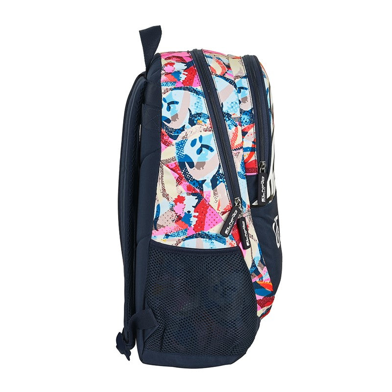 Mochila El Niño "Life is fun" | SAFTA - Mochila escolar gran capacidad, adaptable a carro, 44 cm, doble compartimento con cremallera // 612207665
