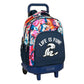 Mochila escolar grande con ruedas El Niño modelo 'Life is fun' | SAFTA - Triple compartimento, extraíble, 45 cm // Ref: 612207918