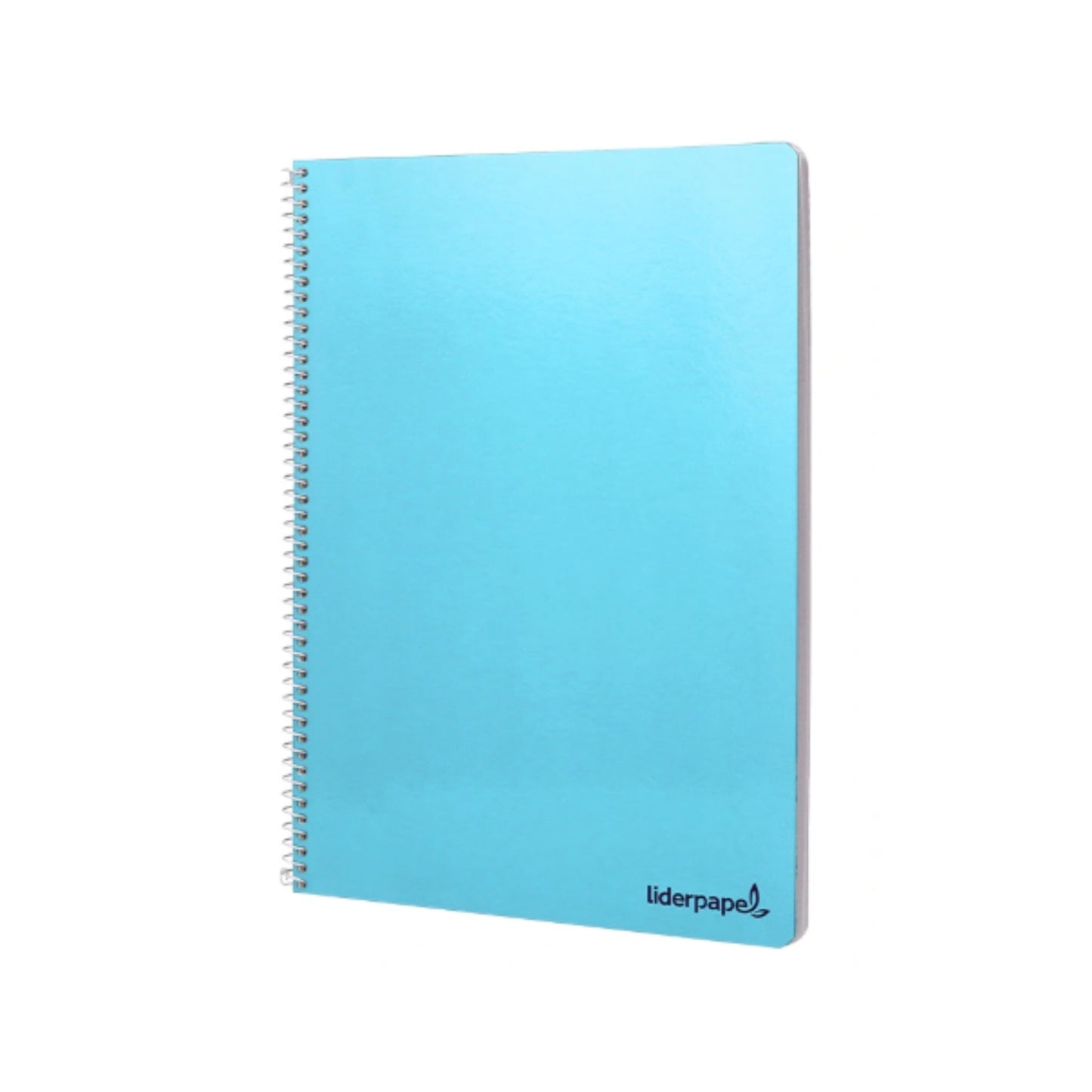 Cuadernos cuadros espiral folio, pack 10 ud.| LIDERPAPEL - Cuadernos Fº, cuadrícula 4mm, papel 60 gramos, 80 hojas, con margen, colores surtidos // Ref: 08194