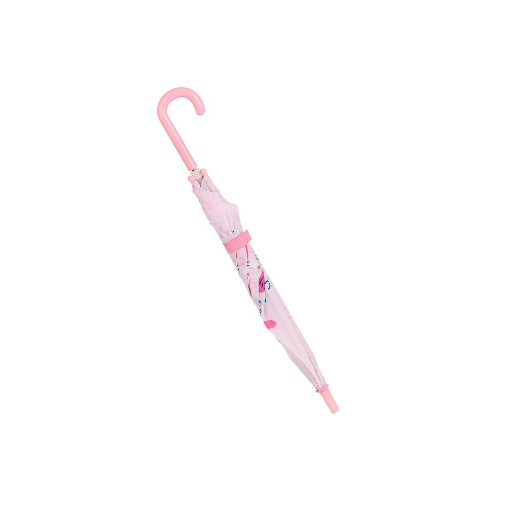 Paraguas infantil GlowLab Kids, color rosa pastel | SAFTA