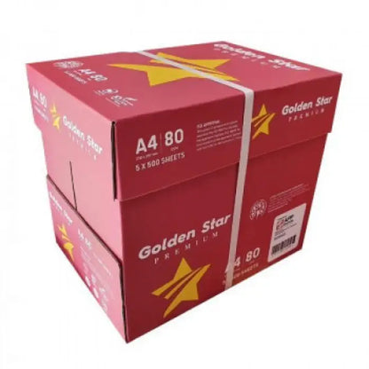 Papel a4 extra blanco 80 grs alta calidad , ideal para fotocopiadoras impresoras laser y tinta , caja de 5 paquetes de 500 hojas , total 2500 hojas a4