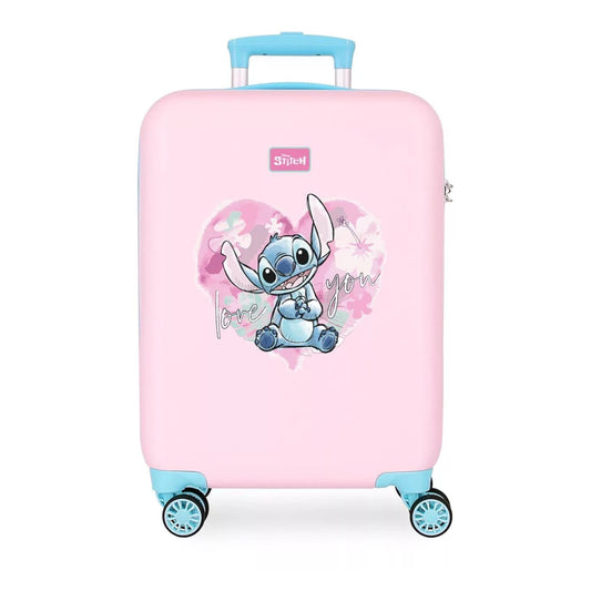 Maleta cabina Stitch, rosa | JOUMMA BAGS - 38x55x20 cm, 35 litros