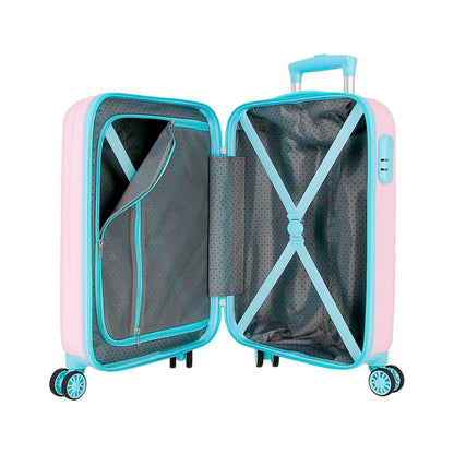 Maleta cabina Stitch, rosa | JOUMMA BAGS - 38x55x20 cm, 35 litros