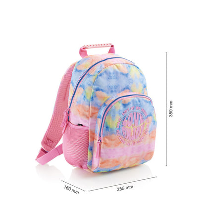 Mochila escolar Love & Enjoy | MIQUELRIUS - Mochila doble compartimento con materiales reciclados, bolsillos laterales portabotellas, 35 cm // Ref: MR16456