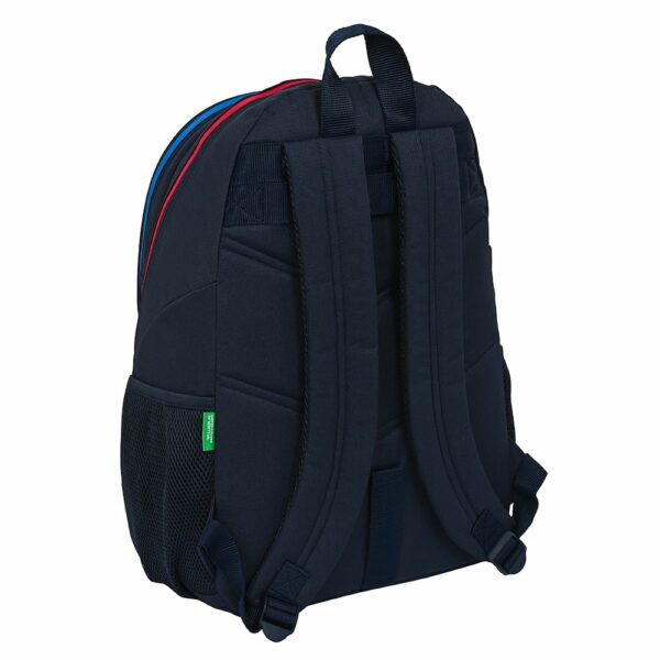 Mochila grande Benetton Sixties | SAFTA - Mochila de gran capacidad, adaptable a carro, mallas laterales portabotellas // Ref: 612306665