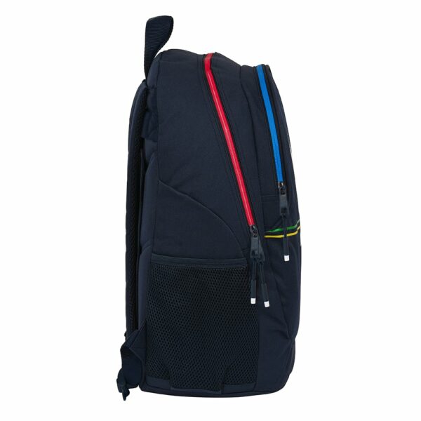 Mochila grande Benetton Sixties | SAFTA - Mochila de gran capacidad, adaptable a carro, mallas laterales portabotellas // Ref: 612306665