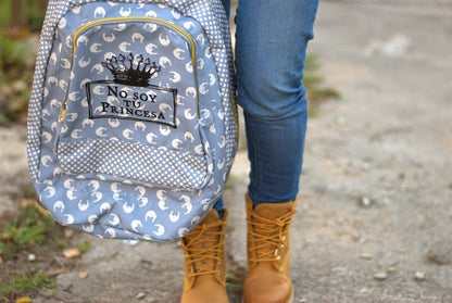 Mochila 'No soy tu princesa', Safta | Ref: 621411572