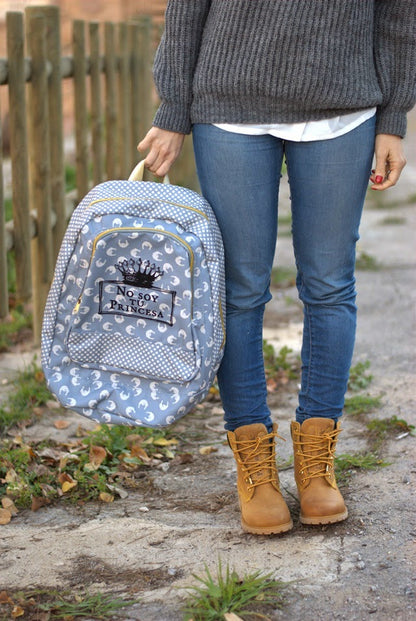 Mochila 'No soy tu princesa', Safta | Ref: 621411572