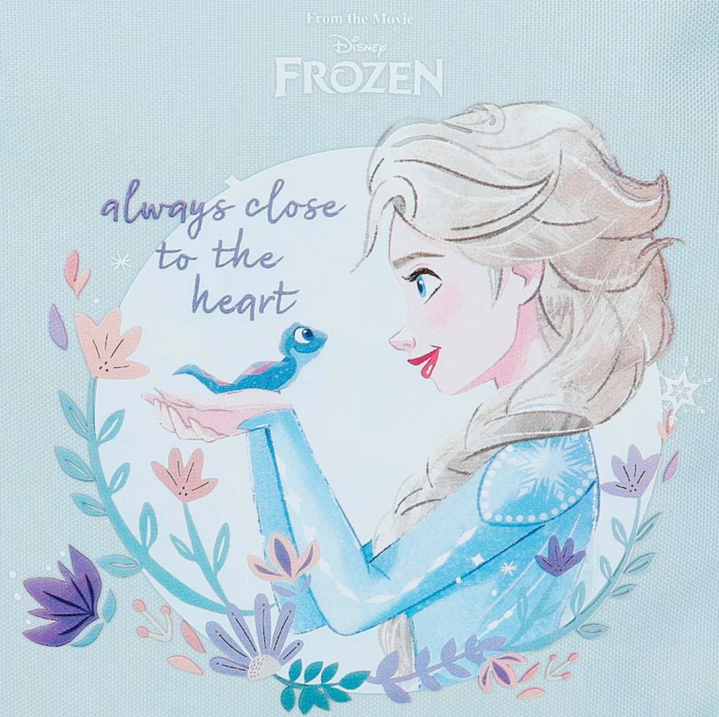 Mochila infantil Frozen, producto oficial de Disney | NEXTDOOR - Mochila escolar, 30 cm, adaptable a carro, bolsillos de malla laterales, cierres de cremallera, asas ergonómicas // Ref: 4942D2