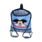 Mochila saco Mickey MOODS | SAFTA - Producto oficial de Disney, asas regulables, bolsillo exterior, estampado // Ref: 2523761