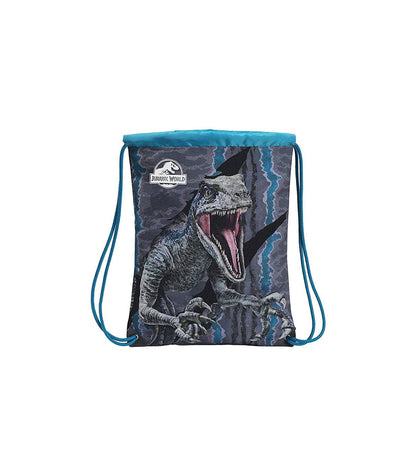 Mochila saco escolar Jurassic World | CYP BRANDS - Mochila de saco, producto oficial, 44x34 cm, ergonómica y ligera // Ref: TPCYP0C73JW
